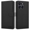 Etui z klapką Tech-Protect Wallet do Motorola Moto G67 / G77 – Czarne (Black)